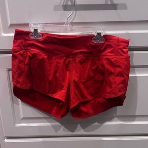 lululemon speed up 2.5 Red